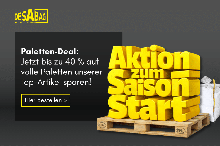 Aktion zum Saisonstart Paletten Deal